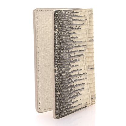 Louis Vuitton Lizard Pocket Organizer Argento 3 of 9