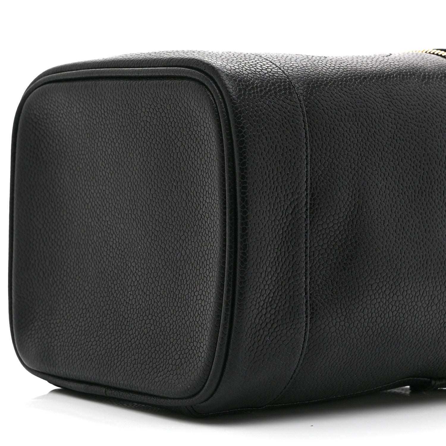 Chanel Caviar Vanity Cosmetic Case Black 10 of 10