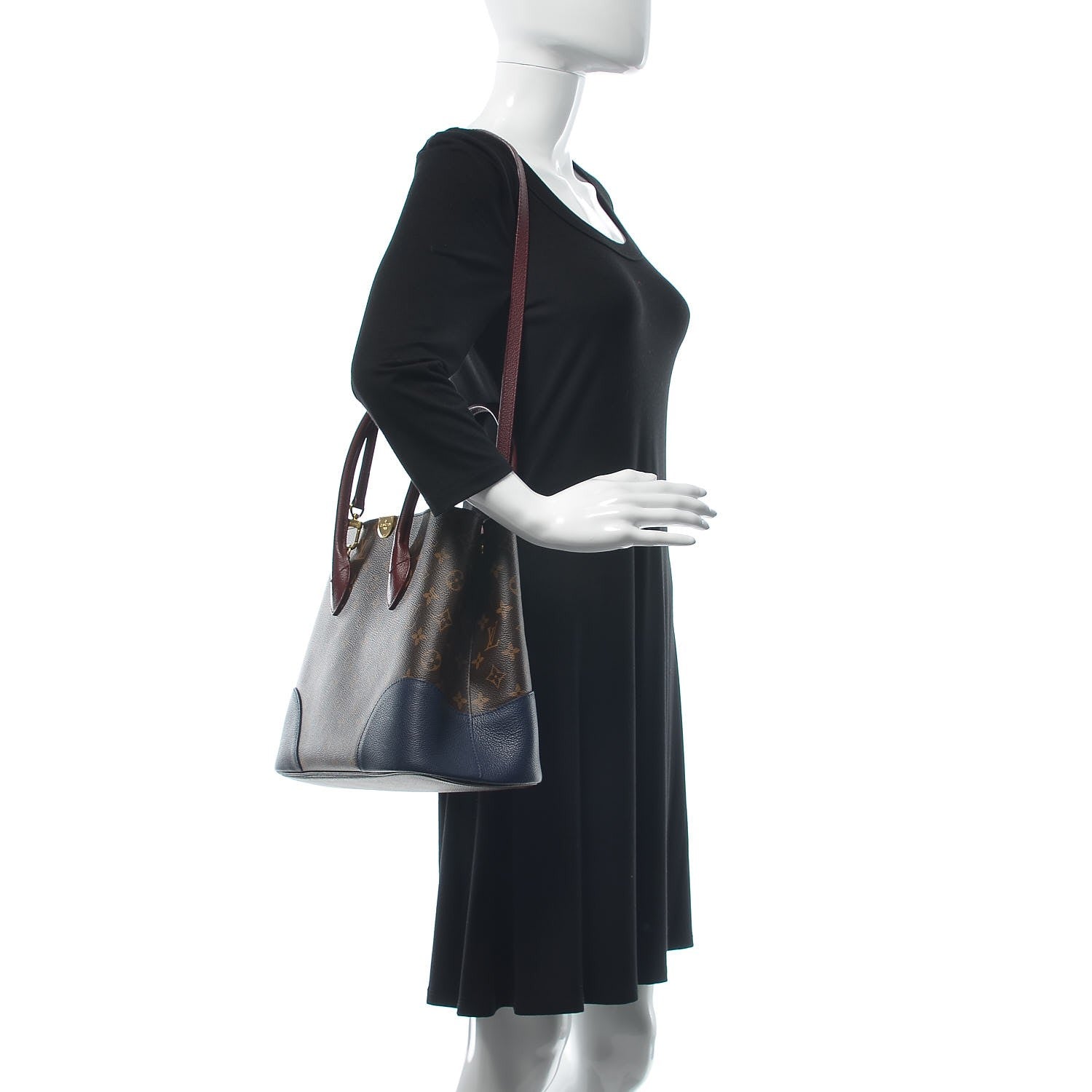 Louis Vuitton Monogram Flandrin Navy Mauve 2 of 9