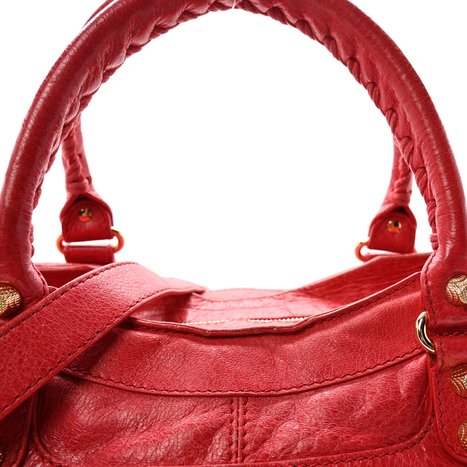 Balenciaga Agneau Giant 12 Gold Hardware Part Time Rouge Cardinal 9 of 11