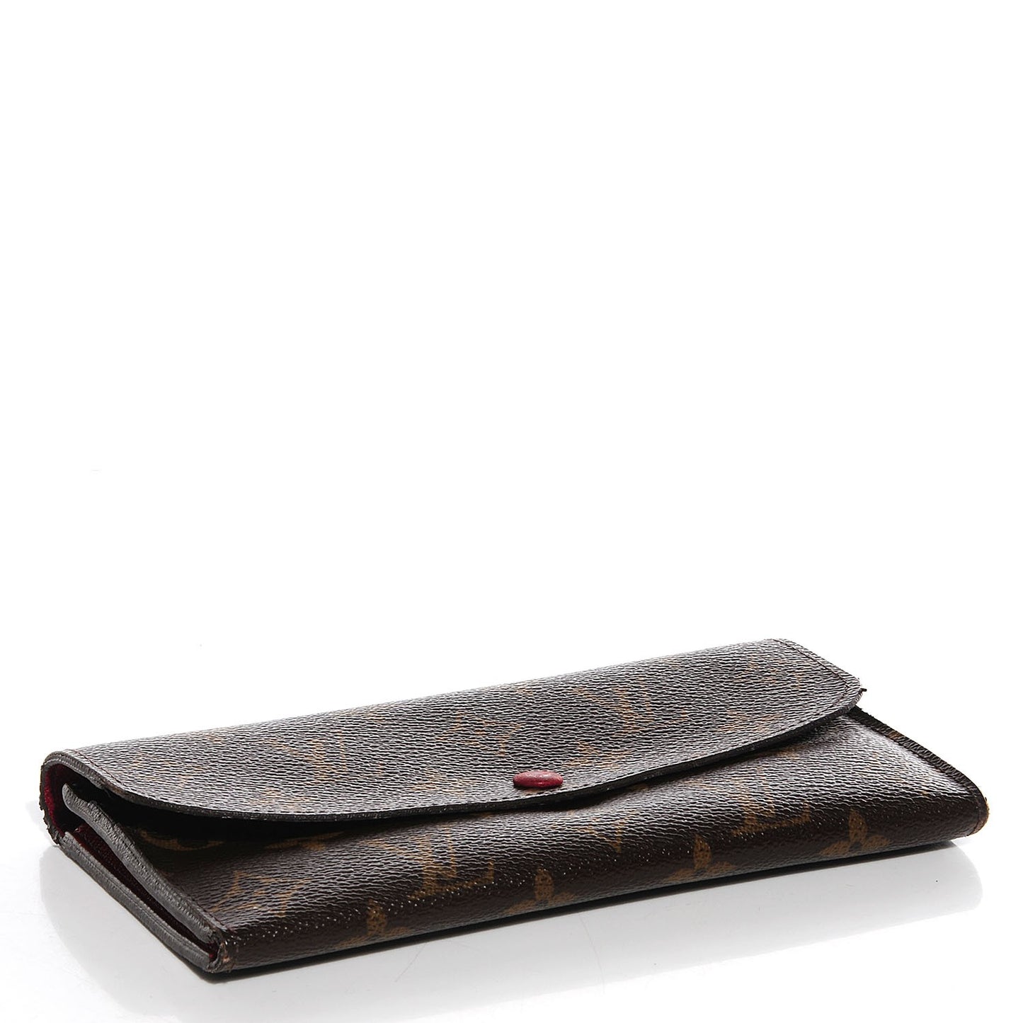 Monogram Emilie Wallet Red