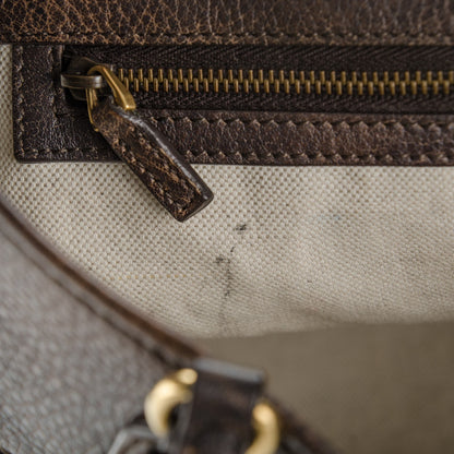 Gucci Monogram Medium Laidback Crafty Tote Dark Brown 10 of 12