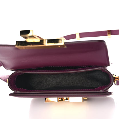 Tom Ford Calfskin T Clasp Crossbody Bag Purple 5 of 11