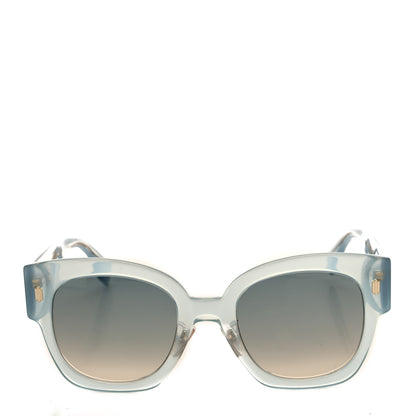 Fendi Acetate Fendi Square Sunglasses FF 0458/G/S Light Blue 2 of 7