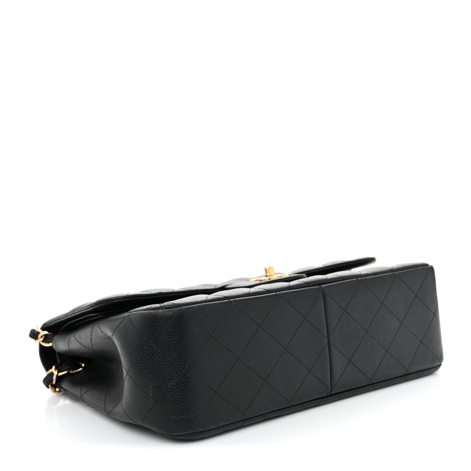 Chanel Caviar Quilted Jumbo Double Flap Black 4 of 14