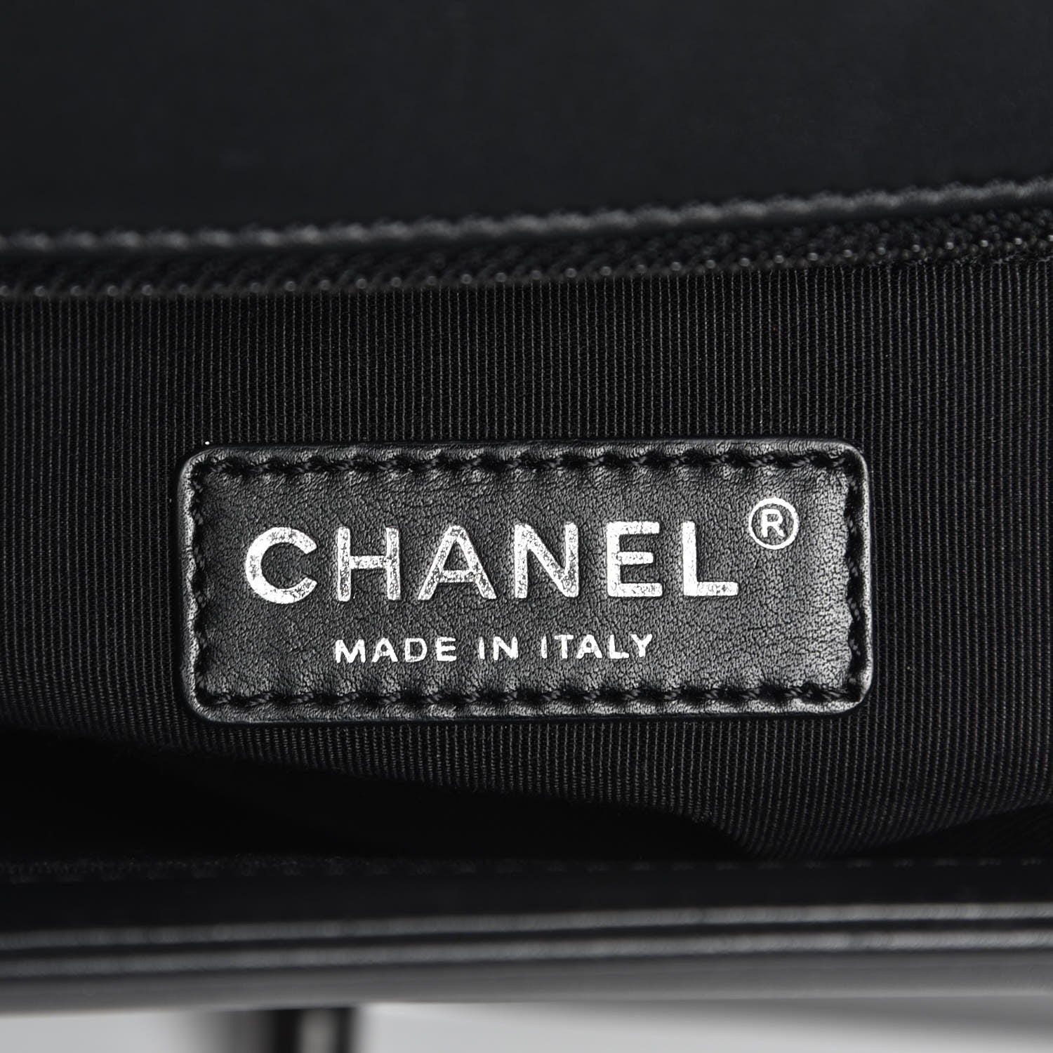 Chanel Patent Chevron Quilted New Medium Boy Flap Black 6 of 7