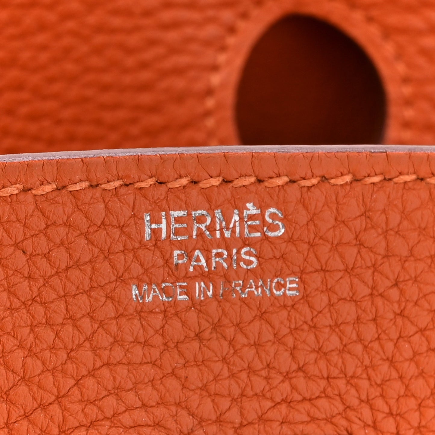 Togo Birkin 30 Orange