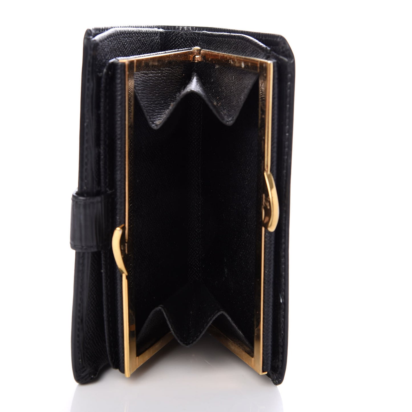 Epi French Purse Wallet Black
