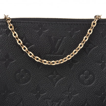 Louis Vuitton Empreinte Double Zip Pochette Black 10 of 10