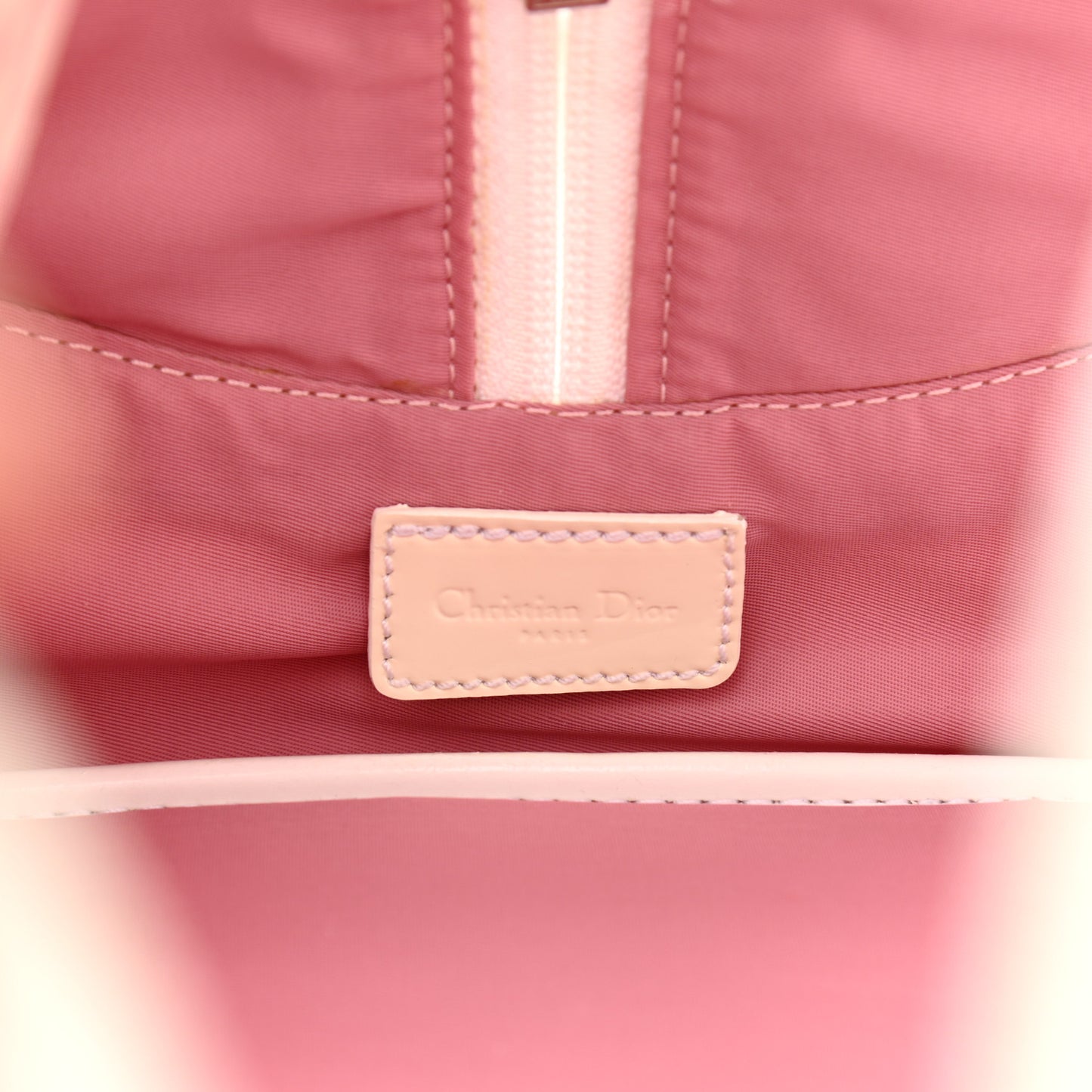 Monogram PVC Bowler Pink