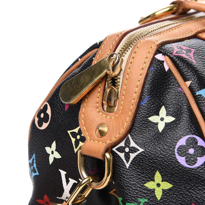 Louis Vuitton Monogram Multicolor Courtney MM Black 9 of 16