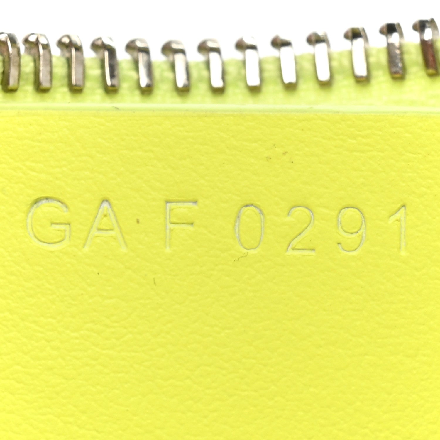 Givenchy Smooth Calfskin Small Moon Cut Out Shoulder Bag Fluo Yellow 7 of 23