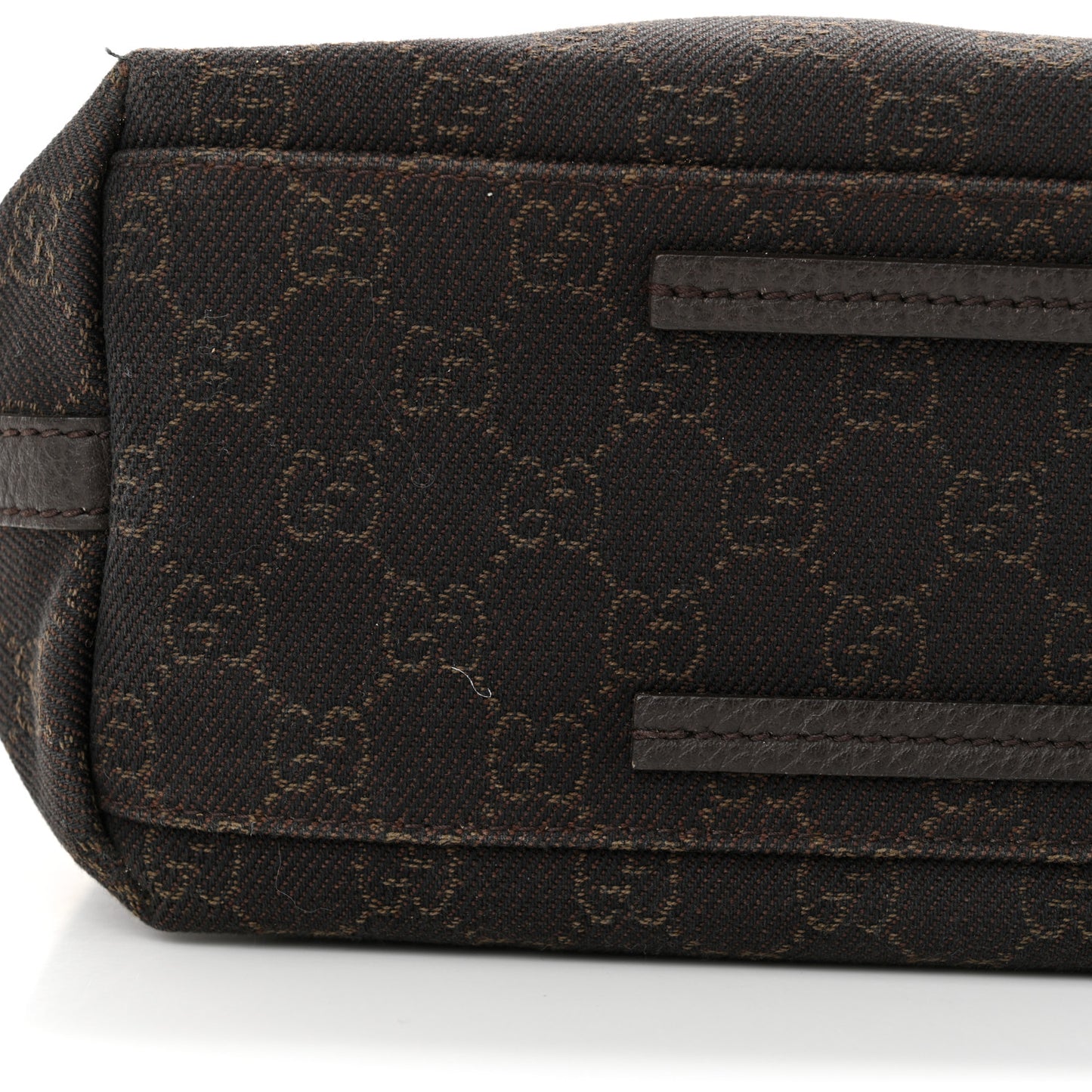 Canvas Monogram Gifford Shopping Tote Brown