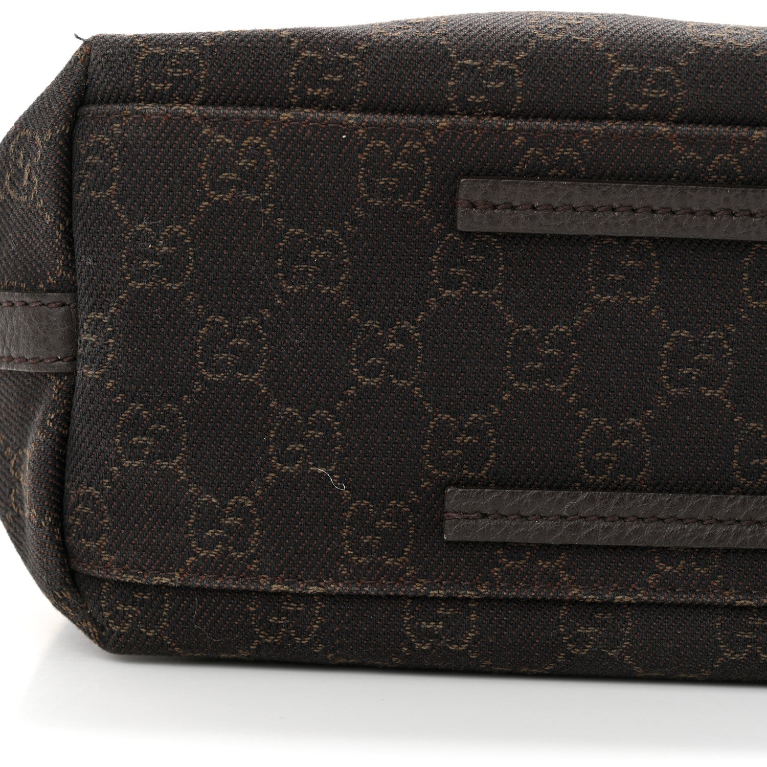 Gucci Canvas Monogram Gifford Shopping Tote Brown 11 of 15