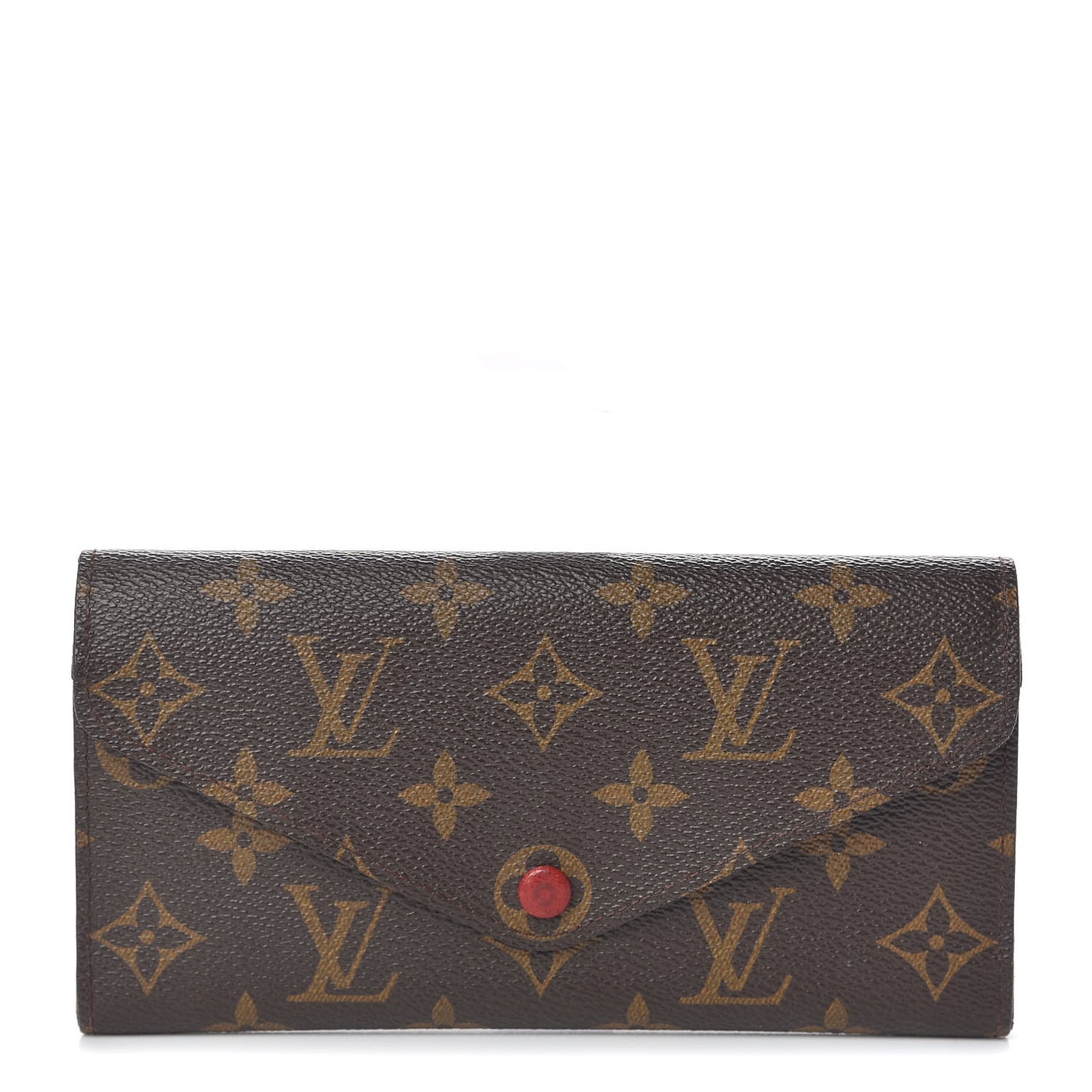 Monogram Josephine Wallet Red