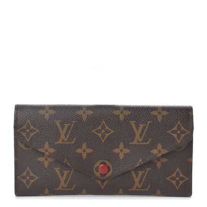 Louis Vuitton Monogram Josephine Wallet Red 1 of 14
