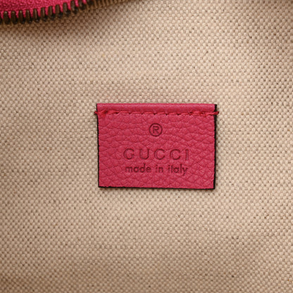Gucci Grained Calfskin Logo Belt Bag Pink 6 of 11