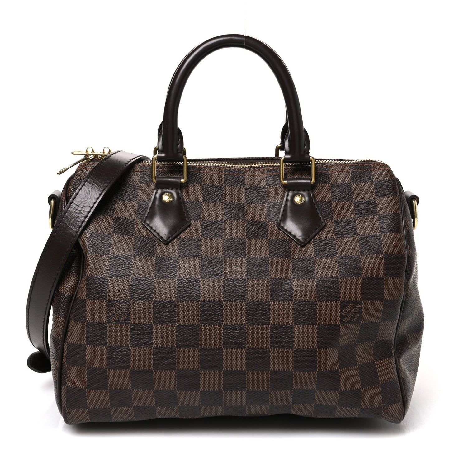 Damier Ebene Speedy Bandouliere 25