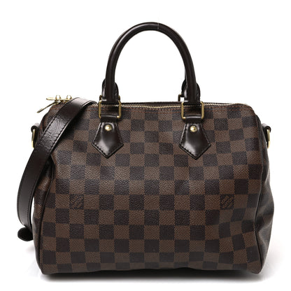 Louis Vuitton Damier Ebene Speedy Bandouliere 25 1 of 10