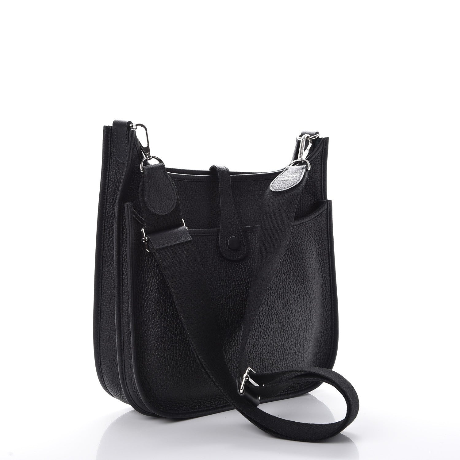 Hermes Taurillon Clemence Evelyne III PM Black 3 of 8