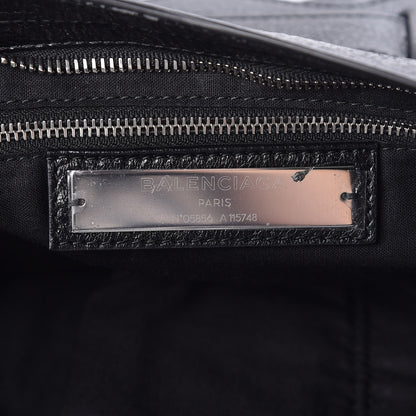 Balenciaga Agneau Classic Silver Hardware City Black 7 of 9