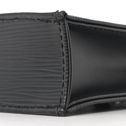 Louis Vuitton Epi Petit Sac Plat Black 9 of 10