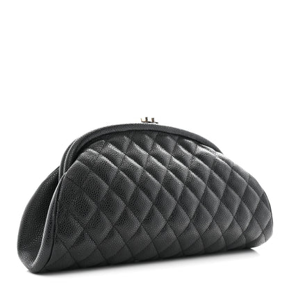 Chanel Caviar Quilted Timeless Clutch Black 3 of 7