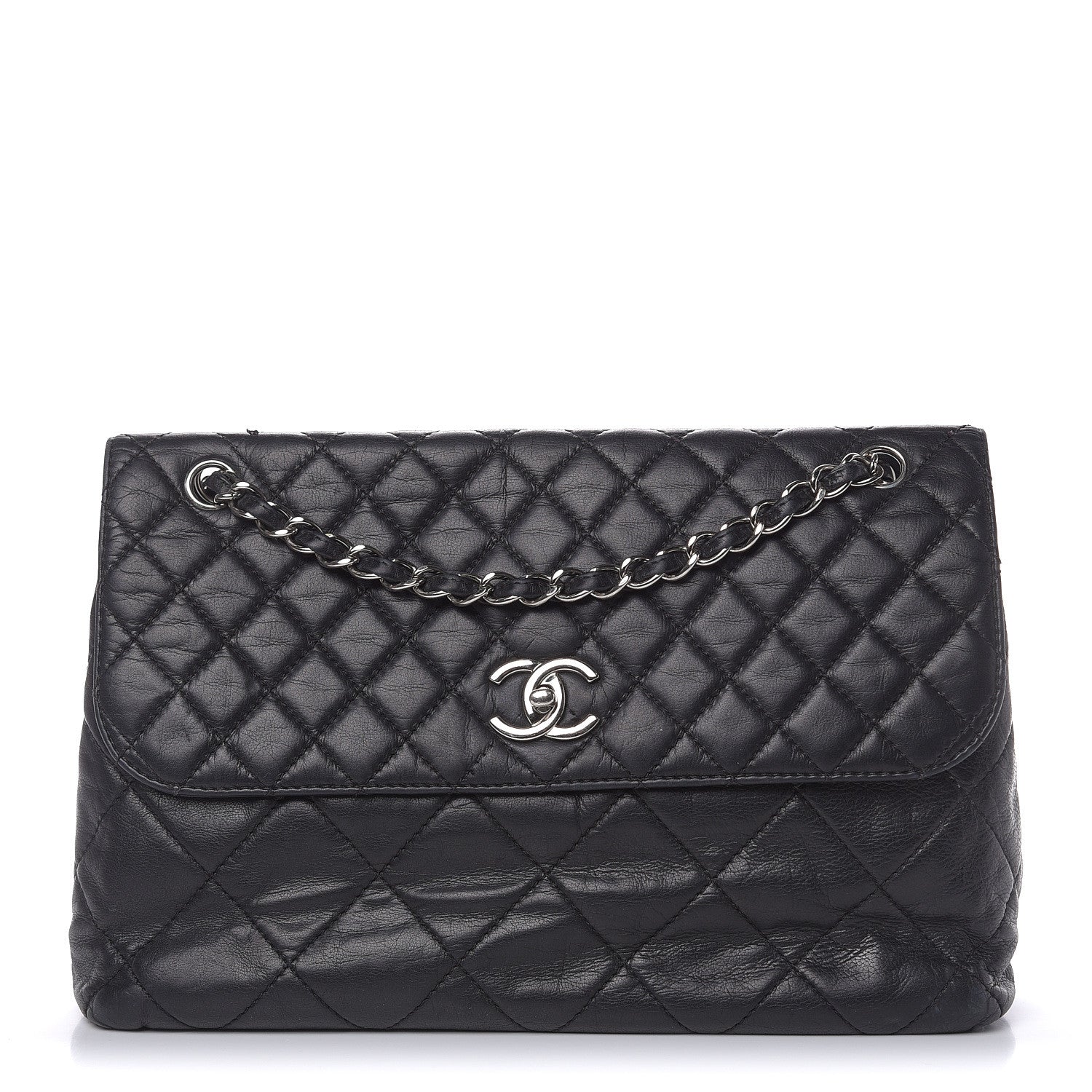 Chanel Calfskin Quilted In The Business Flap Bag Black 1 of 22