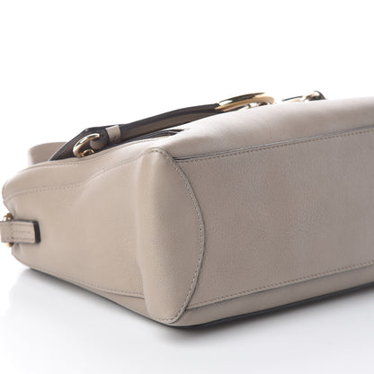 Chloe Calfskin Small Faye Day Shoulder Bag Motty Grey 5 of 14