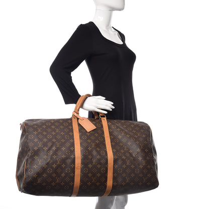 Louis Vuitton Monogram Keepall Bandouliere 60 2 of 22
