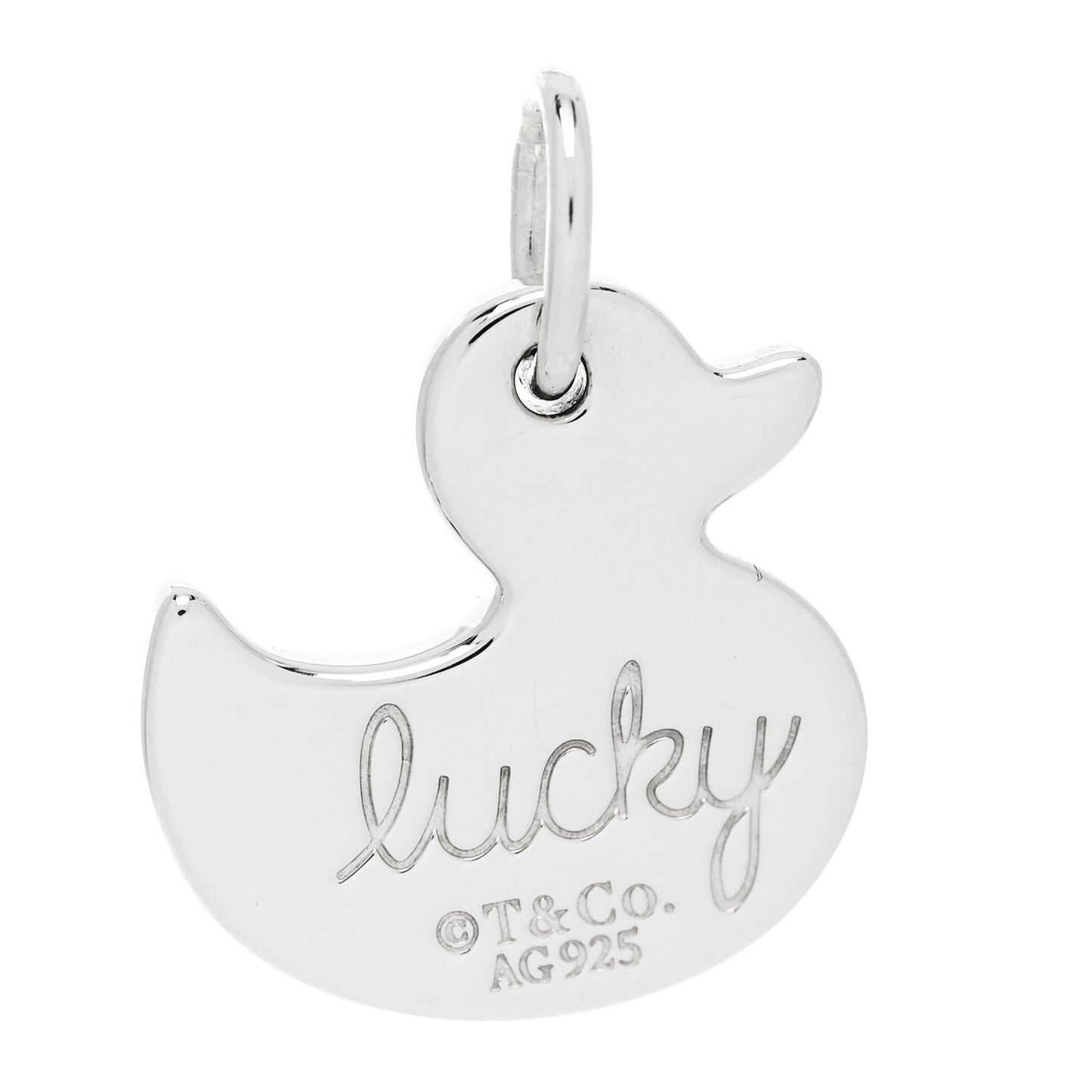 Sterling Silver Lucky Duck Charm
