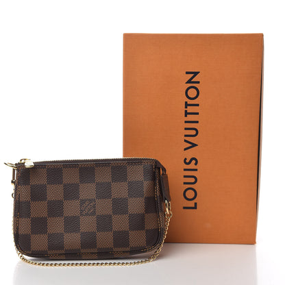 Louis Vuitton Damier Ebene Mini Pochette Accessories 8 of 8