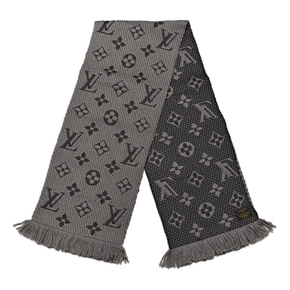 Louis Vuitton Wool Silk Logomania Scarf Verone 3 of 4