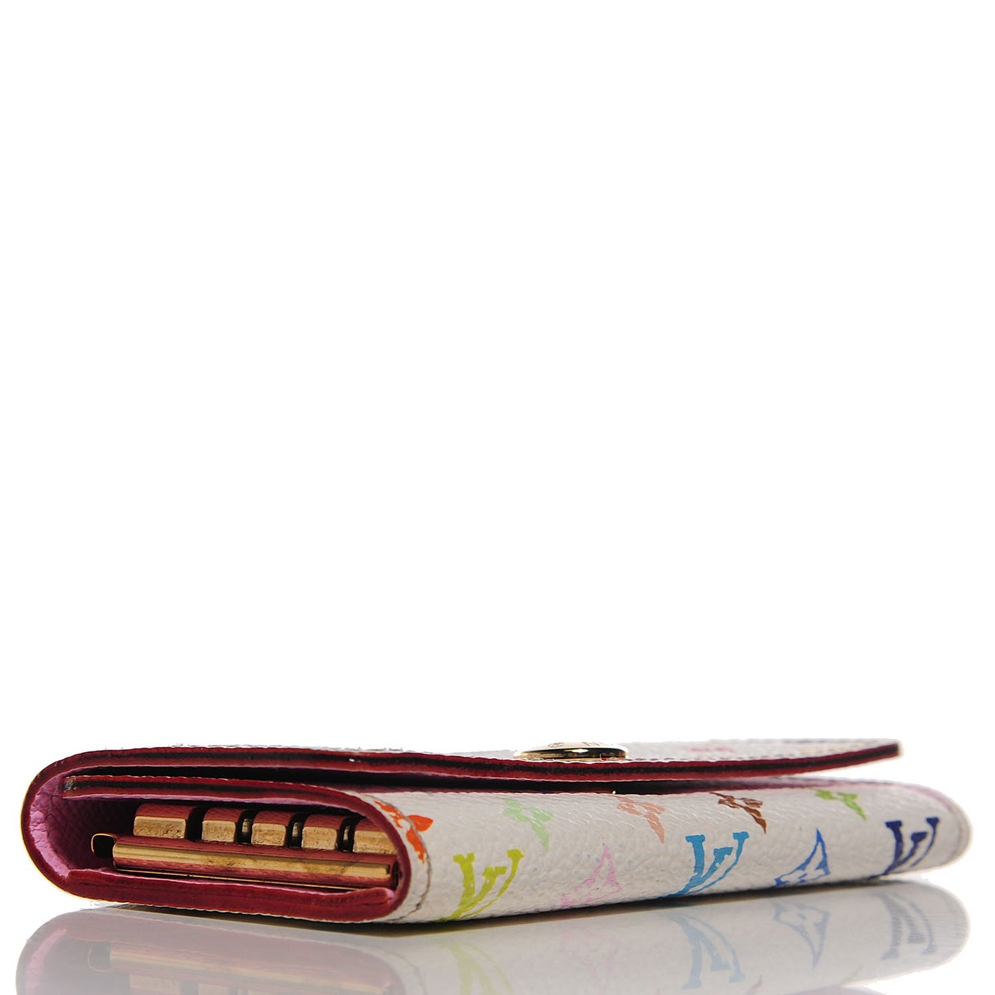 Monogram Multicolor Multicles 4 Key Holder White Litchi
