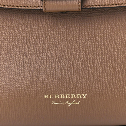 Burberry Derby Calfskin House Check Small Camberley Dark Sand 2 of 8