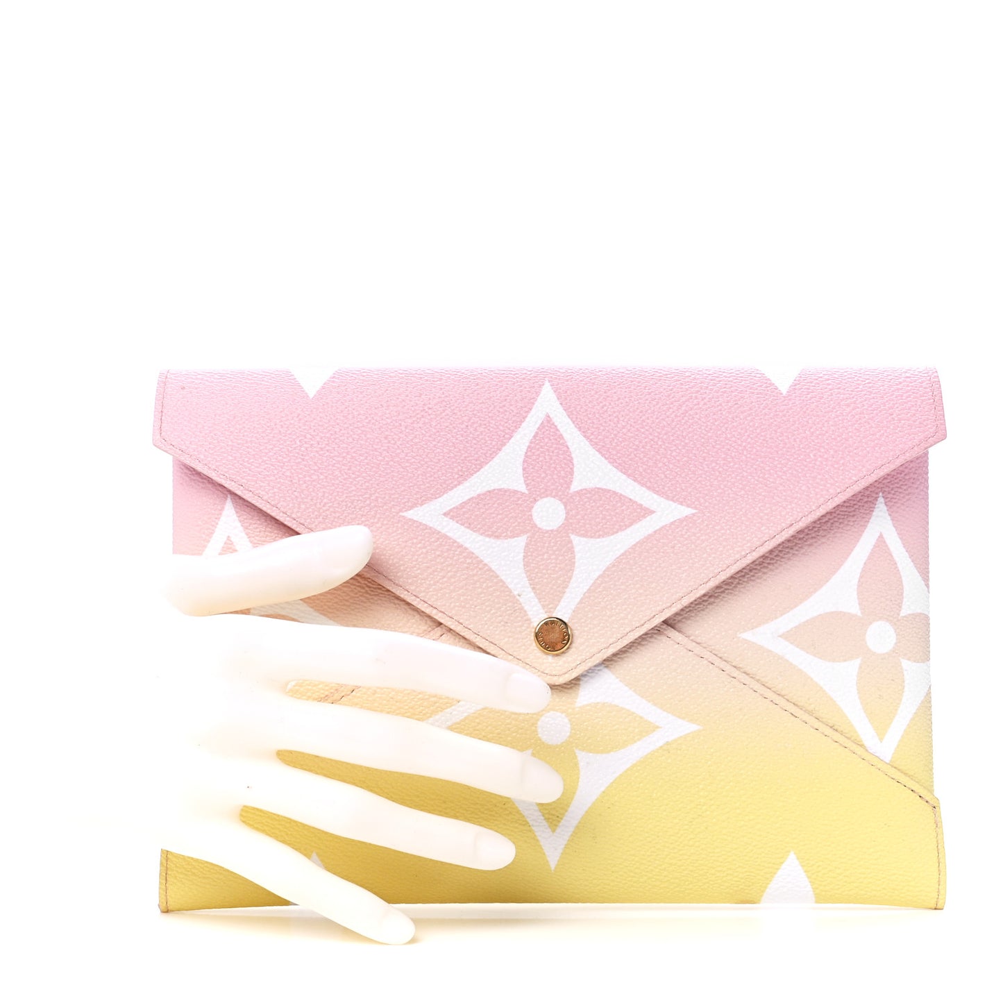 Monogram Giant By The Pool Large Kirigami Pochette Pink