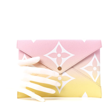 Louis Vuitton Monogram Giant By The Pool Large Kirigami Pochette Pink 2 of 10