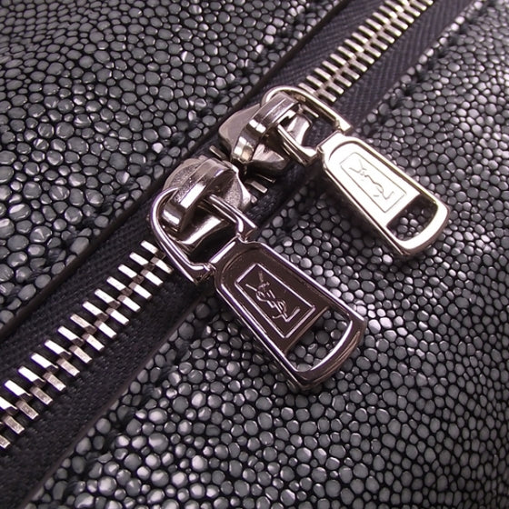Saint Laurent Leather EASY Sac Y Grey 6 of 11
