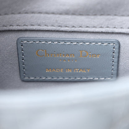 Christian Dior Lambskin Cannage Micro Lady D-Joy Cloud Blue 6 of 11