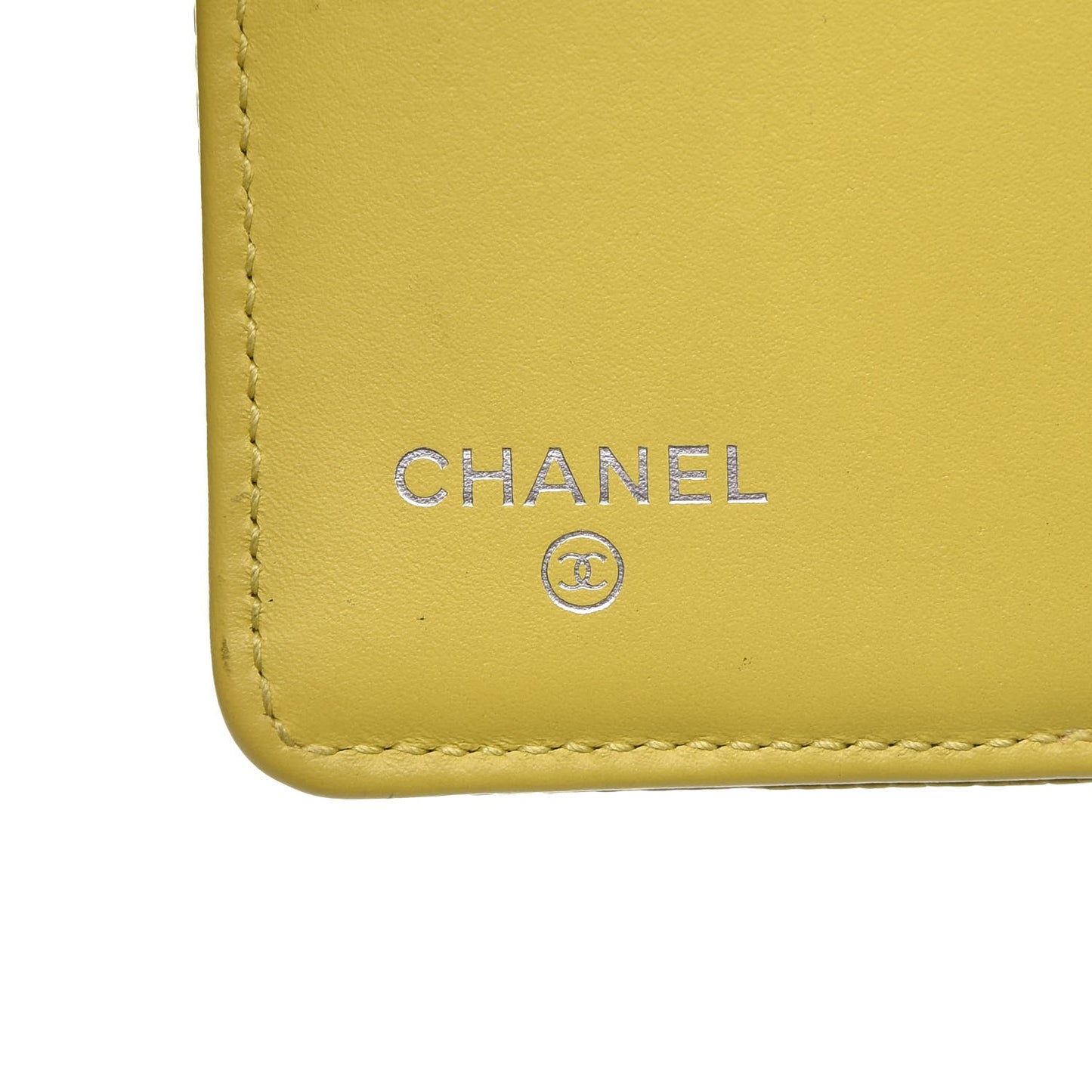 Caviar Timeless CC Yen Wallet Yellow