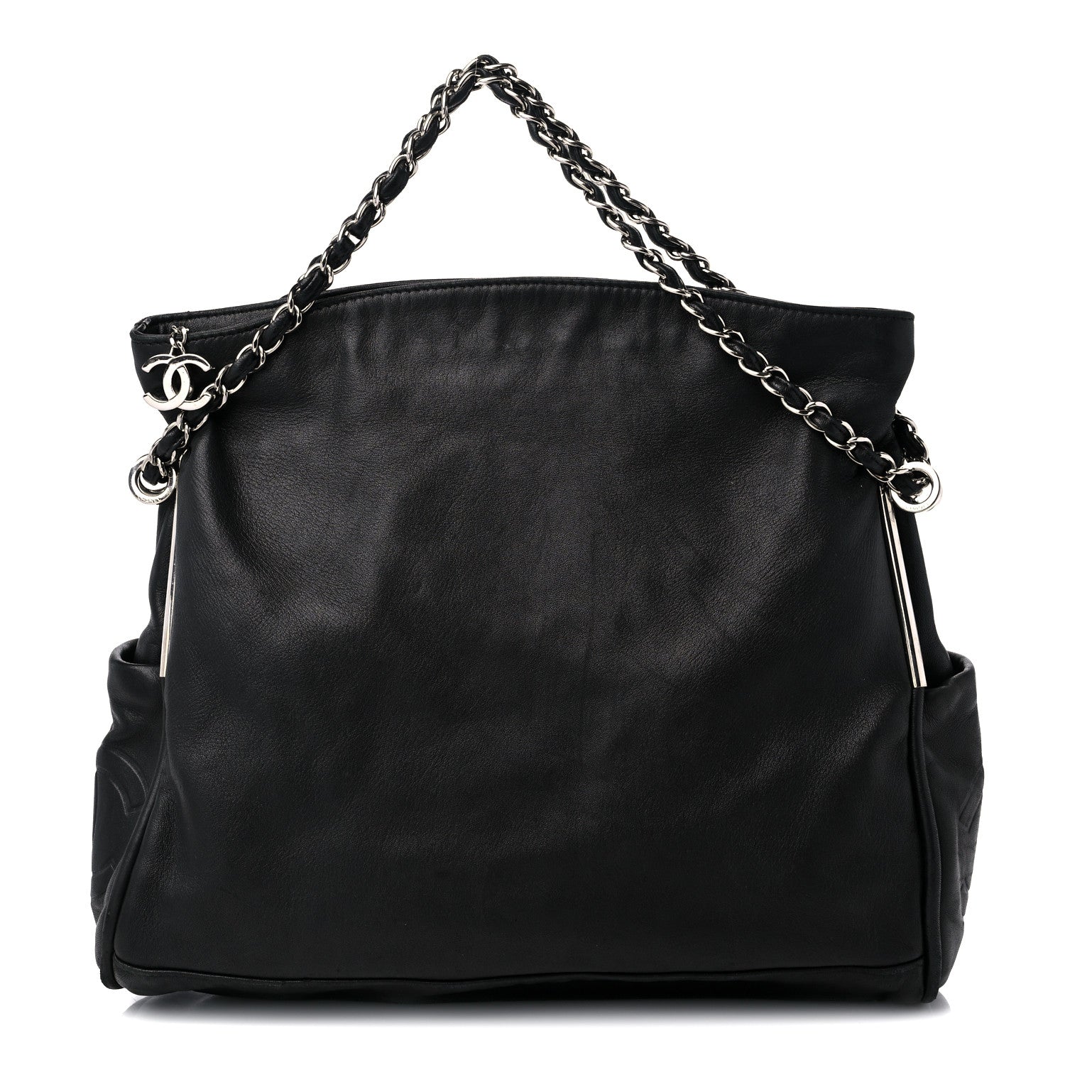 Chanel Lambskin Large Ultimate Soft Tote Black 1 of 13