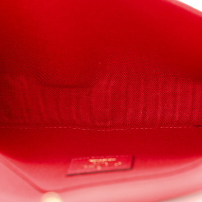 Louis Vuitton LOUIS VUITTON Empreinte Pochette Felicie Chain Wallet Cherry 6 of 14