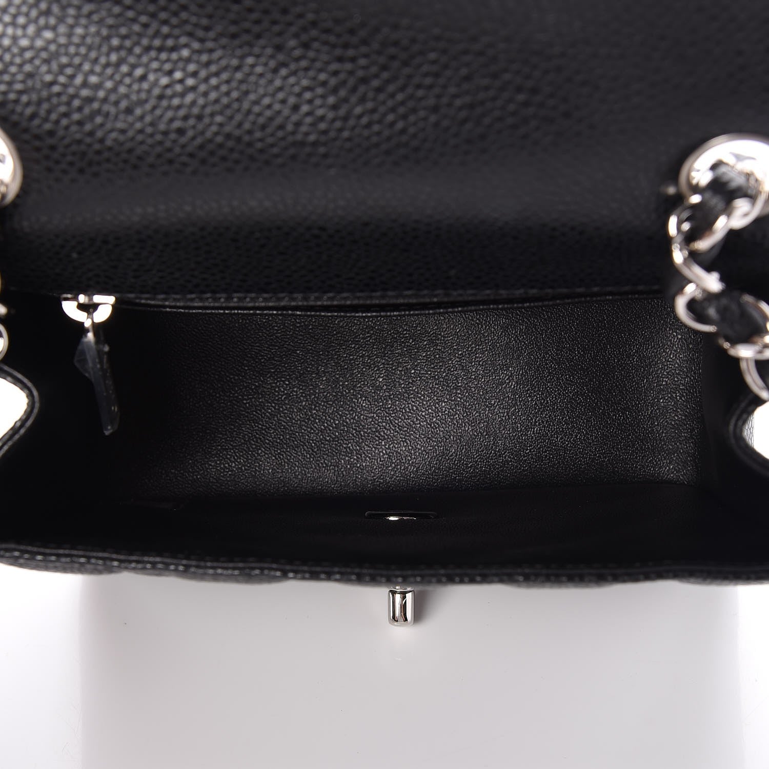 Chanel Caviar Quilted Mini Square Flap Black 5 of 10
