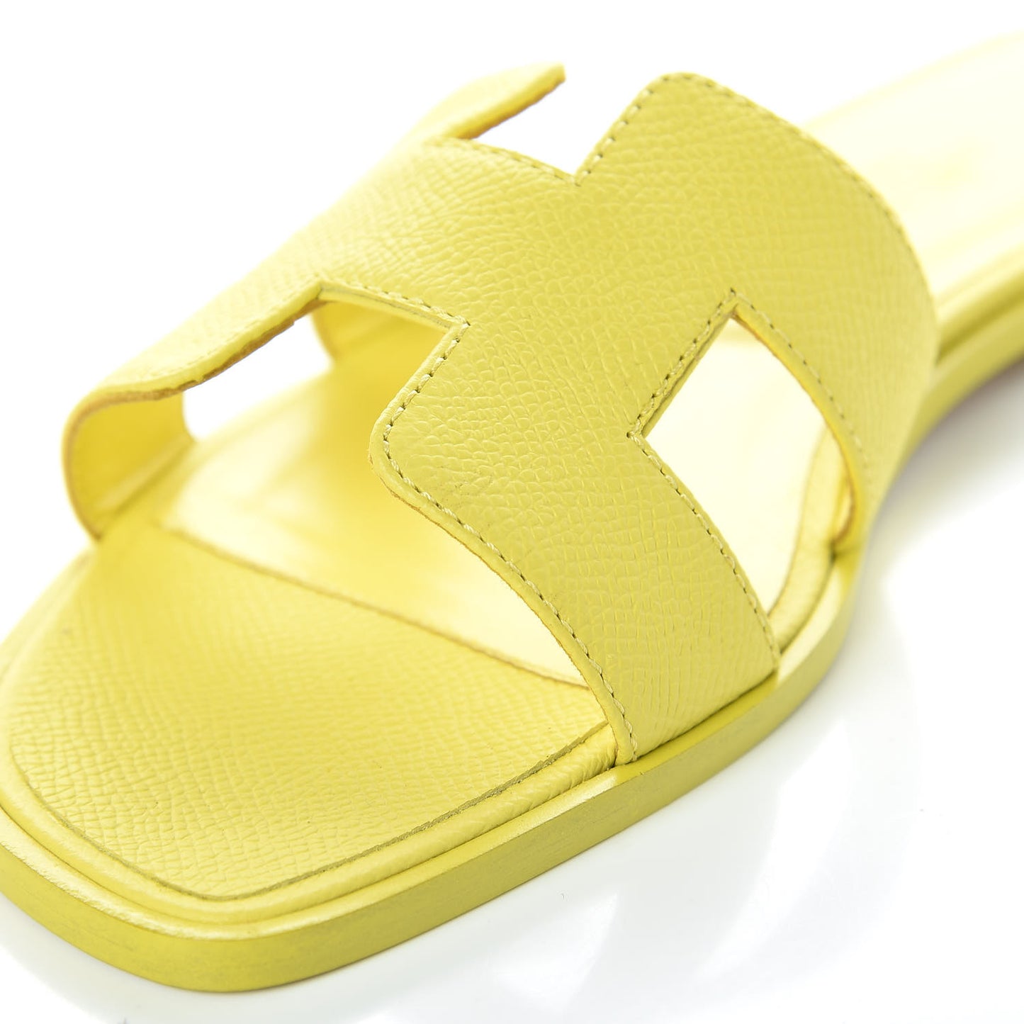 Epsom Oran Sandals 36.5 Jaune Pollen