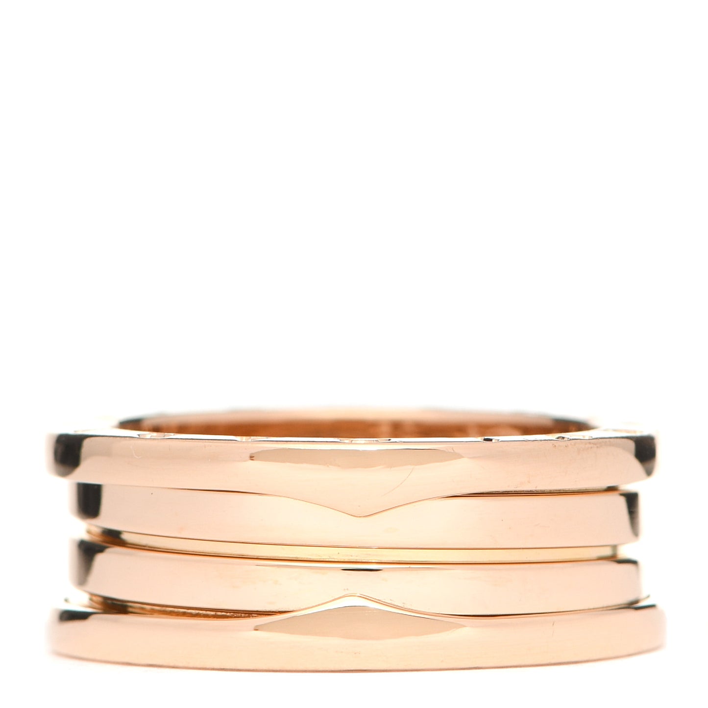 18K Rose Gold B.Zero1 Three-Band Ring 60 9