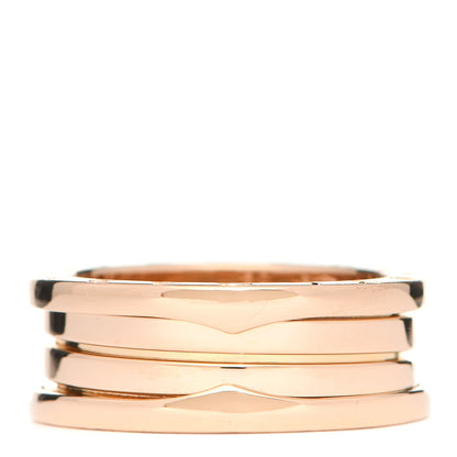 Bulgari 18K Rose Gold B.Zero1 Three-Band Ring 60 9 1 of 4