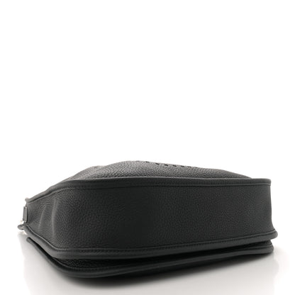 Hermes Taurillon Clemence Evelyne III PM Black 4 of 11