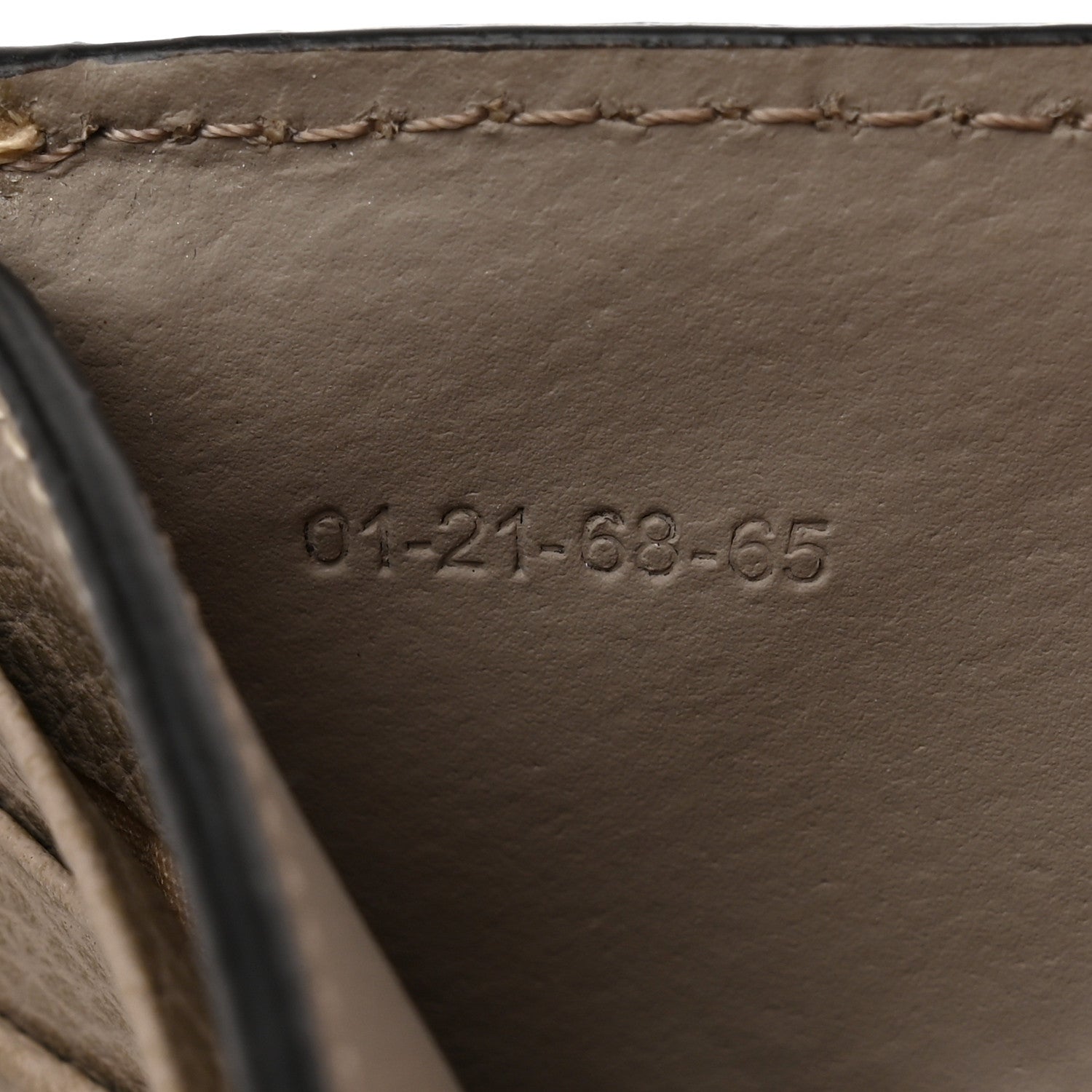 Chloe Grained Calfskin Small Darryl Trifold Wallet Motty Grey 8 of 9