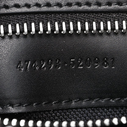 Gucci Soft GG Supreme Monogram Web Belt Bag Black Grey 7 of 12