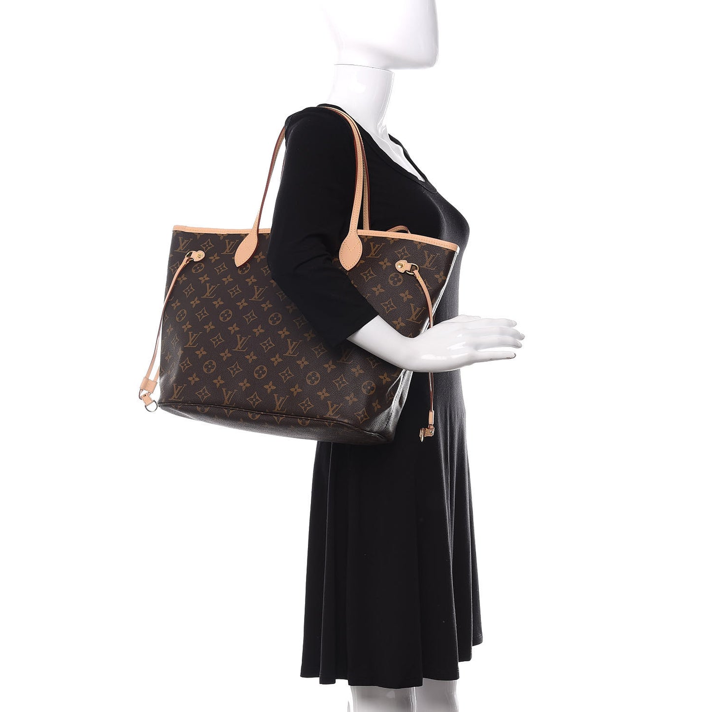Monogram Neo Neverfull MM Pivoine